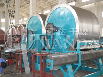 碳酸鈣專用雙滾筒刮板干燥機(jī)